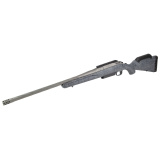 American Generation II, Bolt Action Rifle, 7MM PRC, 20" Spiral Fluted Barrel, 1:8 Twist, Threaded 5/8"-24, Muzzle Brake, Cerakote Finish, Gunmetal, Gray Splatter Synthetic Stock, Manual Safety, Picatinny Rail, 3 Rounds, 1 Magazine 46917