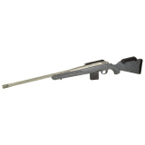 American Generation II, Bolt Action Rifle, 22 ARC, 20" Spiral Fluted Barrel, 1:7 Twist, Threaded 1/2"-28, Muzzle Brake, Cerakote Finish, Gunmetal, Gray Splatter Synthetic Stock, Manual Safety, Picatinny Rail, 10 Rounds, 1 Magazine 46918