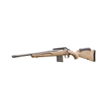 American Rifle Ranch, Generation II, Bolt Action Rifle, 400 Legend, 16.1" Threaded Barrel, 1:16 Twist, Threaded 11/16X24, Muzzle Brake, Cerakote Finish, Cobalt, Flat Dark Earth Splatter Synthetic Stock, Manual Safety, Picatinny Rail, 5 Rounds, 1 Magazine
