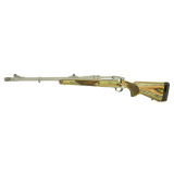 Guide Gun .375 Ruger 20 Inch Stainless Steel Barrel Hawkeye Matte Finish Removable Muzzle Brake Green Mounting Laminate Stock 3 Round Left Handed