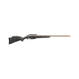 American Generation II Prairie, Bolt Action Rifle, 7MM PRC, 24" Threaded Barrel, 5/8x24" Thread Pitch, 1:8 Twist, Cerakote Finish, Bronze, Black Splatter Synthetic Stock, Manual Safety, Picatinny Rail, 3 Rounds, 1 Magazine 56901