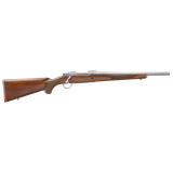 Hawkeye Hunter, Bolt-Action Rifle, 6.5 Creedmoor, 16.6" Steel Barrel, Satin Stainless Finish, 5/8X24 Thread Pitch, American Walnut Stock, 4 Rounds 67105