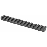 Picatinny Scope Base, Fits Ruger American Rimfire, Black Finish 90674