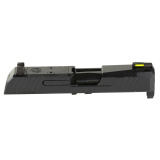 MAX-9 Slide Assembly, Complete Slide, Includes Sights, Barrel, Extractor, and Other Slide Components, Compatible with Ruger MAX-9, Optic Ready, Black Oxide Finish, Black 90744