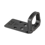 Guardian, Holosun 407/507 Optic Guard Mount, For Glock MOS, Anodized Finish, Black H0001