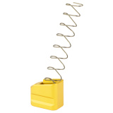 +5 Magazine Extension for Glock 26 Mag Extension Gold G26-ME-5-GLD