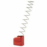 S15 +5 Magazine Extension, Anodized Finish, Red, with Power Spring SA-S15-ME-5-RED