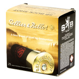 Shotshell, 12 Gauge, 2.75", 00 Buck, 12 Pellets SB12BSC