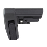 SBA6, Pistol Stabilizing Brace, Fits AR Carbine Extension, Black, 5 Position Adjustable, Includes Adjustable Nylon Strap SBA6X-01-SB