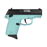 CPX-1 Gen 3, Double Action Only, Semi-automatic, Polymer Frame Pistol, Compact, 9MM, 3.1" Barrel, Matte Finish, Black Slide, Blue Frame, Ambidextrous Safety, 3 Dot Sights, 10 Rounds, 2 Magazine CPX-1CBSBG3