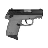 CPX-1 Gen 3, Double Action Only, Semi-automatic, Polymer Frame Pistol, Compact, 9MM, 3.1" Barrel, Matte Finish, Black Slide, Sniper Gray Frame, Ambidextrous Safety, 3 Dot Sights, 10 Rounds, 2 Magazine CPX-1CBSGG3