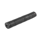 SilencerCo Switchback 22 2.0 Rimfire Suppressor | Modular, 22LR/17HMR/22MAG/5.7MM, 1/2X28, Stainless Steel Baffles, Titanium Tube, Raw Titanium Finish, 1.07" Diameter, 2.5" -5.75" Length SU5085