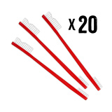 Shooters Choice, Nylon All Purpose Brushes, 20 Pack SHF-316R-20