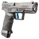PX-9 2.0 Duty Comp, Single Action, Semi-automatic, Full Size, Polymer Frame Pistol, 9MM, 4.11" Match Grade Barrel with Compensator, Tenifer Finish, Black, Optics Ready Slide, White Dot Front Sight, Adjustable Rear Sight, 2 Magazines, (1)-18 Round and (1)