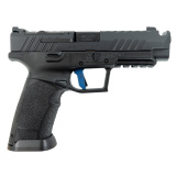 PX-9 2.0 Duty Comp, Single Action, Semi-automatic,Full Size, Polymer Frame Pistol, 9MM, 4.11" Match Grade Barrel with Compensator, Tenifer Finish, Black, Optics Ready Slide, White Dot Front Sight, Adjustable Rear Sight, 2 Magazines, (1)-18 Round and (1)-