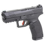 PX-9 Gen 3 Duty, Striker Fired, Semi-automatic, Polymer Frame Pistol, Compact, 9MM, 4.11" Barrel, Tenifer Finish, Black, Trigger Safety, Fiber Optic Front Sight, Optic Ready, 10 Rounds, 2 Magazines, Interchangeable Back Straps and Side Panels, California