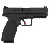 PX-9 Gen 3 Duty, Striker Fired, Semi-automatic, Polymer Frame Pistol, Compact, 9MM, 4.11" Barrel, Tenifer Finish, Black, Trigger Safety, Fiber Optic Front Sight, Optic Ready, 20 Rounds, 2 Magazines, (1) 20-Round & (1) 18-Round, Interchangeable Back Strap