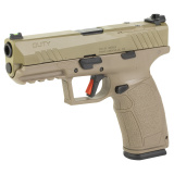 PX-9 Gen 3 Duty, Striker Fired, Semi-automatic, Polymer Frame Pistol, Compact, 9MM, 4.11" Barrel, Cerakote Finish, Flat Dark Earth, Trigger Safety, Fiber Optic Front Sight, Optic Ready, 20 Rounds, 2 Magazines, (1) 20-Round & (1) 18-Round, Interchangeable