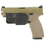 PX-9 Gen 3 Duty, Striker Fired, Semi-automatic, Polymer Frame Pistol, Compact, 9MM, 4.11" Barrel, Cerakote Finish, Flat Dark Earth, Trigger Safety, Fiber Optic Front Sight, Optic Ready, 20 Rounds, 2 Magazines, (1) 20-Round & (1) 18-Round, Interchangeable