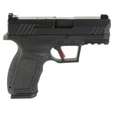 PX-9 Carry, Striker Fired, Semi-automatic, Compact, Polymer Frame Pistol, 9MM, 3.5" Barrel, QPQ Finish, Black, 15 Rounds, 2 Magazines 15000303