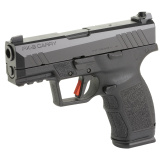 PX-9 Carry, Striker Fired, Semi-automatic, Compact, Polymer Frame Pistol, 9MM, 3.5" Barrel, QPQ Finish, Black, 15 Rounds, 2 Magazines 15000303
