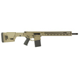 SP10M, Semi-automatic Rifle, AR, 308 Winchester, 16" Bartlein Barrel, 1:11.5 Twist, Threaded 5/8X24, Cerakote Finish, Flat Dark Earth, 15" Free Float M-LOK Handguard, Single Stage Trigger, Magpul MOE Plus Grip, Magpul PRS Lite Stock, Ambidextrous Safety,