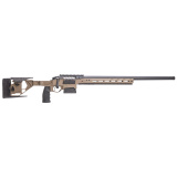 HIT PRO M3, Bolt Action Rifle, 6MM Creedmoor, 24" Threaded Barrel, 5/8x24" Thread Pitch, Flat Dark Earth, Adjustable Aluminum Chassis, Folding Stock, Black, Manual Safety, 3 Rounds, 1 Magazine 0011710185-F