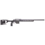 HIT PRO M3, Bolt Action Rifle, 22 Creedmoor, 24" Threaded Barrel, 5/8x24" Thread Pitch, Black Adjustable Aluminum Chassis, Folding Stock, Manual Safety, 3 Rounds, 1 Magazine 11710511F