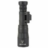 M340DFT Pro Turbo Scout Flashlight | Fits Picatinny, 650 Lumens, 95k Candela, Anodized Finish, Black, Z68 On/Off Tailcap, Includes MLOK Adapter M340DFT-BK-PRO