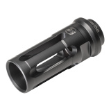 Closed-Tine Flash Hider / Suppressor Adapter| 223 Remington/556NATO, 1/2X28, DLC Coated, Black SFCT-556-1/2-28