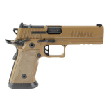 P211 GT5, Semi-automatic, Single Action Only, Metal Frame Pistol, Full Size, 9MM, 5" Bull Barrel, Nitron Finish, Coyote, Coyote G10 Grips, Optic Ready with SIG-LOC PRO Footpring, XRAY3 Day/Night Front Sight, Black Fixed Rear Sight, Ambidextrous Safety, (