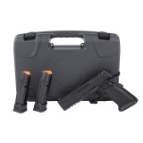 P211 GT5 9MM, 5" Barrel, SIG-LOC PRO Footprint Optics Ready Slide, XRAY3 Day/Night Sights, G10 Grips, Black Nitron Finish, Manual Safety, 3 Magazines, (2)-21 Round and (1)-17 Round