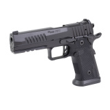 P211 GT5 9MM, 5" Barrel, SIG-LOC PRO Footprint Optics Ready Slide, XRAY3 Day/Night Sights, G10 Grips, Black Nitron Finish, Manual Safety, 3 Magazines, (2)-21 Round and (1)-17 Round