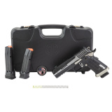 P211 GTO Equinox | 9MM, 4.4" Barrel, MACH3D Compensator, SIG-LOC PRO Footprint Optics Ready Slide, 3 Magazines, (1)-23 Round + (2)-21 Round, Single Action Only, Metal Frame Pistol, Full Size