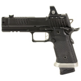 P211 GTO, Semi-automatic, Single Action Only, Metal Frame Pistol, Full Size, 9MM, 4.4" Barrel, Matte Finish, Black, Alloy Grips, Fiber Optic Sight, Includes ROMEO3PRO Optic, Manual Safety, (3)-Magazines, (1)-23 Round and (2)-21 Round 211F-9-GTO-R3P