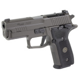 P229 Legion, Semi-automatic, Single Action Only, Metal Frame Pistol, Compact, 9MM, 3.9" Barrel, Cerakote Finish, Legion Gray, Black G10 Grips, XRAY3 Day/Night Sights, Optic Ready, 10 Rounds, 3 Magazines 229R-9-LEGION-SAO-R2