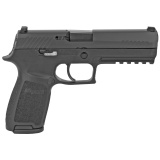 P320 Full Striker 9mm 4.7 Inch Barrel Contrast Sights Black Nitron Slide Finish 17 Round