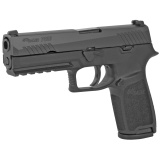 P320 Full Striker 9mm 4.7 Inch Barrel Contrast Sights Black Nitron Slide Finish 17 Round