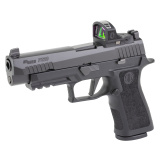 P320 X, Striker Fired, Semi-automatic, Polymer Frame Pistol, Full Size, 9MM, 4.7" Barrel, Nitron Finish, Black, ROMEO-RS PRO Sight, X-RAY3 Day/Night Sights, X Polymer Grips, 17 Rounds, 2 Magazines 320XF-9-BXR3P-RS