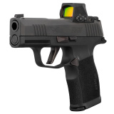 P365X, Striker Fired, Semi-automatic, Polymer Frame Pistol, Sub-Compact, 9MM, 3.1" Barrel, Matte Finish, Black, XRAY3 Day/Night Sights, Romeo-X SIG-LOC Compact Optic, 10 Rounds, 2 Magazines 365X-9-BXR3-RXSL-10