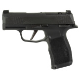 P365X | 9MM, 3.1" Barrel, Polymer Frame, Black Finish, X-Ray 3 Night Sights, Optic Ready, Manual Safety, 12Rd, 2 Magazines 365X-9-BXR3P-MS Striker Fired, Compact
