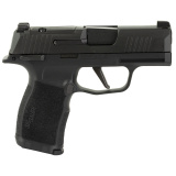 P365X | 9MM, 3.1" Barrel, Polymer Frame, Black Finish, X-Ray 3 Night Sights, Optic Ready, Manual Safety, 12Rd, 2 Magazines 365X-9-BXR3P-MS Striker Fired, Compact