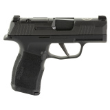 P365X, Striker Fired, Polymer Frame Pistol, Subcompact, 9MM, 3.1" Barrel, Matte Finish, Black, X-Ray 3 Night Sights, Optic Ready, 12 Rounds, 2 Magazines, Includes Texas Ranger Engraving on Slide and Challenge Coin 365X-9-BXR3P-TR