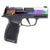 P365X Rainbow |9MM, 3.1" Barrel, Rainbow Titanium Finish, X-Ray 3 Night Sights, Optic Ready, Manual Safety, 12 Rounds, 2 Magazines 365X-9-RBT-MS Striker Fired, Semi-automatic