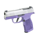 P365X Fortunate Son, Semi-automatic, Striker Fired, Polymer Frame Pistol, Sub-compact, 3.1" Barrel, Nitron Finish, Stainless Steel Slide, Optics Ready, X-RAY3 Day/Night Sights, Polymer Grips, 12 Rounds, 2 Magazines 365X-9-TXR3-PR