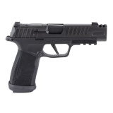 P365XF, Semi-automatic, Striker Fired, Polymer Frame Pistol, Compact, 9MM, 3.7" Barrel, Integrally Compensated, Nitron Finish, Black, XRay3 Day/Night Sights, Optics Ready Slide, SIG-LOC Compact Footprint, XMACRO Polymer Grips, 3 Magazines, (2)-21 Round a