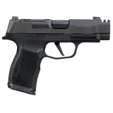 P365XL, Semi-automatic, Striker Fired, Sub-Compact, 380ACP, 3.1" Barrel, Two Port Integrated Expansion Chamber, Matte Finish, Black, Optics Ready, X-Ray 3 Night Sights, 10 Rounds, 2 Magazines 365XL-380-COMP