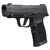 P365XL, Semi-automatic, Striker Fired, Sub-Compact, 380ACP, 3.1" Barrel, Slide Integrated Compensator, Matte Finish, Black, Optics Ready, Thumb Safety, X-Ray 3 Night Sights, 12 Rounds, 2 Magazines 365XL-380-COMP-MS