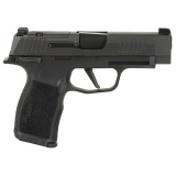 P365 XL, Striker Fired, Compact, 9MM, 3.7" Barrel, Polymer Frame, Black Finish, Manual Safety, Night Sights, 10Rd, 2 Magazines 365XL-9-BXR3P-MS-10