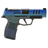 P365XL, Striker Fired, Semi-automatic, Polymer Frame Pistol, Sub-Compact, 9mm, 3.7" Barrel, Silver Slide, Galactic June Bug, XRAY3 Day/Night Sights, Optics Ready, 12 Rounds, 2 Magazines 365XL-9-JUNEBUG
